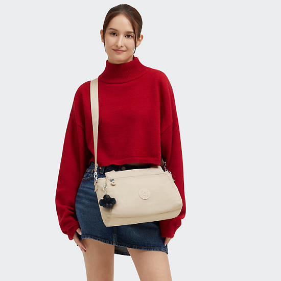 Kipling Elysia Shoulder Bags Beige | K-8126930