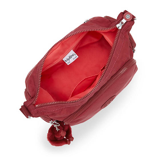 Kipling Gabb Small Crossbody Bags Red | K-0839154