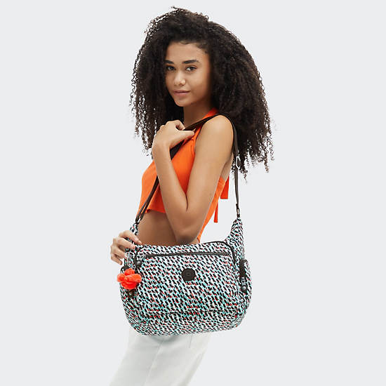 Kipling Gabbie Printed Crossbody Bags Multicolor | K-5726810