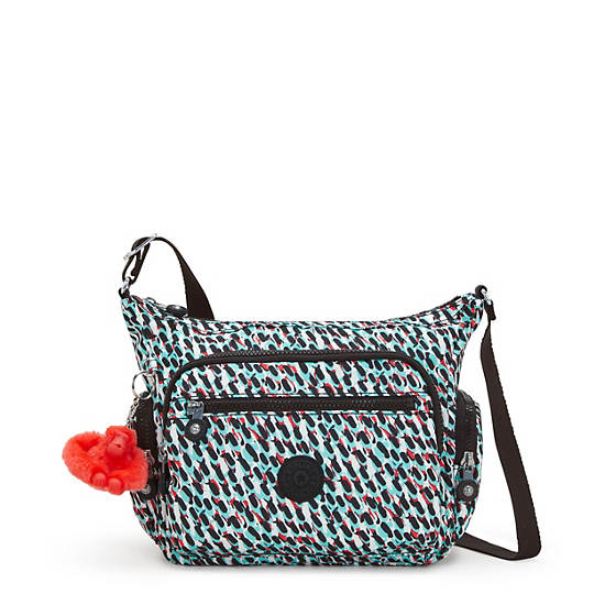 Kipling Gabbie Small Printed Crossbody Bags Multicolor | K-4076193