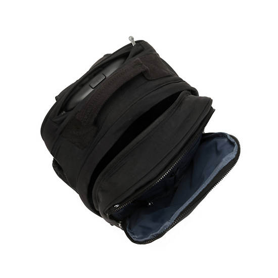 Kipling Gaze Large Rolling Backpack Black | K-0147592