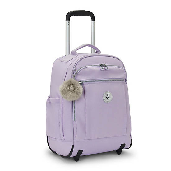 Kipling Gaze Large Rolling Backpack Lavender | K-9413826