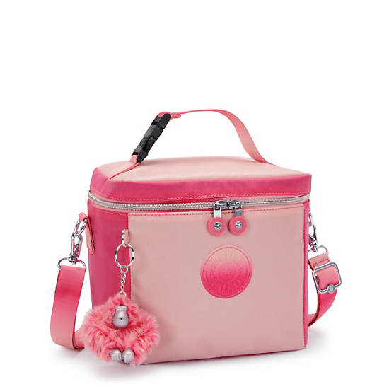 Kipling Graham Metallic Lunch Bags Pink | K-2397461