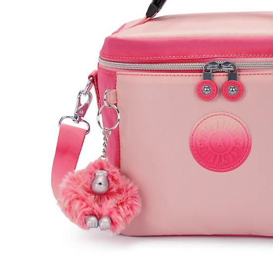 Kipling Graham Metallic Lunch Bags Pink | K-2397461