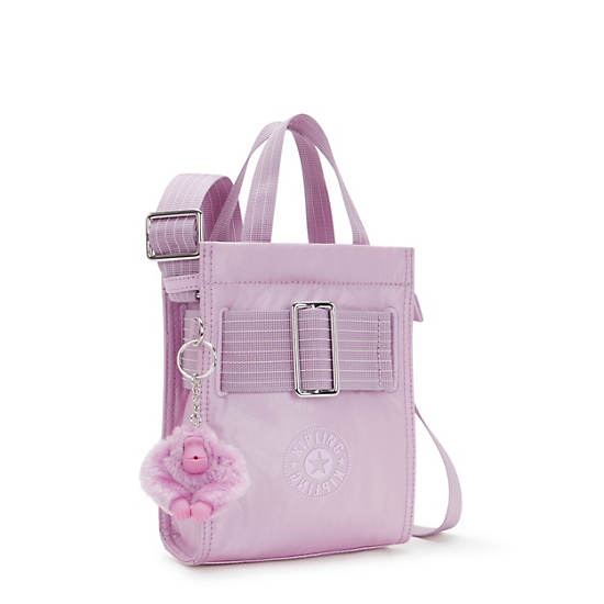 Kipling Jyri Metallic Mini Bag Metal Purple | K-9234815