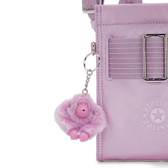 Kipling Jyri Metallic Mini Bag Metal Purple | K-9234815