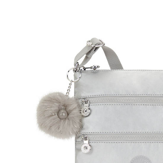 Kipling Keiko Metallic Purses Platinum | K-6154982