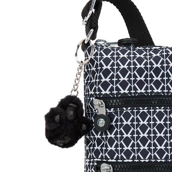 Kipling Keiko Printed Mini Bag Dark Grey | K-6297504