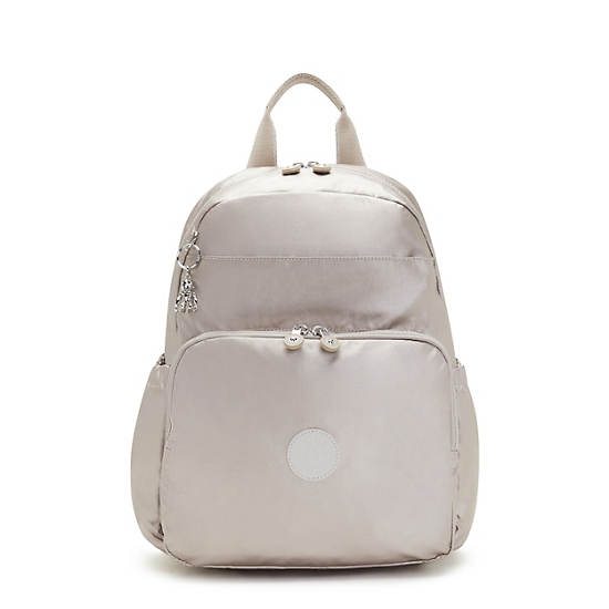 Kipling Maisie Metallic Diaper Backpack Metal | K-7860934