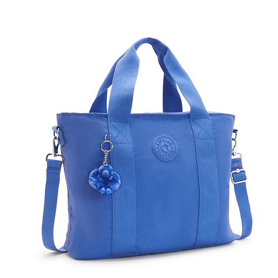 Kipling Minta Large Shoulder Bags Blue | K-1597034