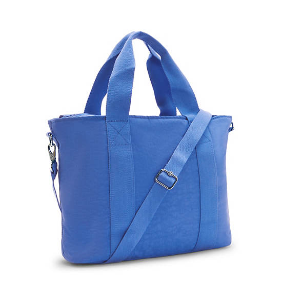 Kipling Minta Large Shoulder Bags Blue | K-1597034