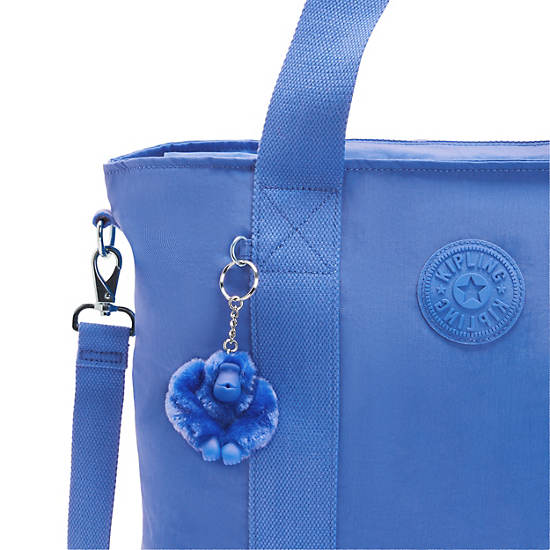 Kipling Minta Large Shoulder Bags Blue | K-1597034