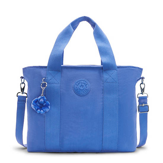 Kipling Minta Large Shoulder Bags Blue | K-1597034