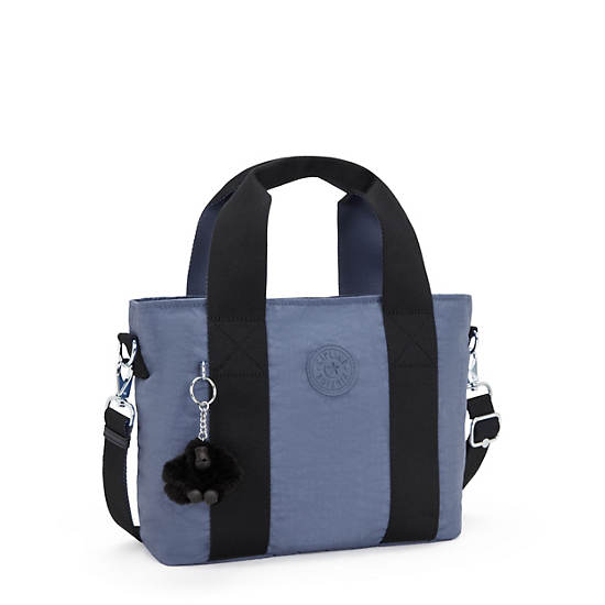 Kipling Minta Medium Tote Bags Blue | K-2467938