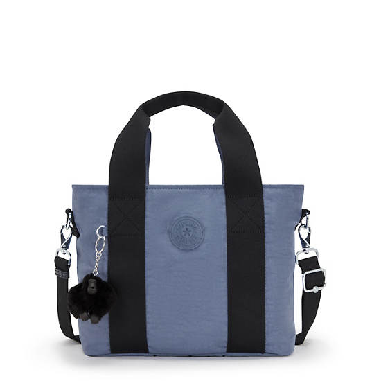 Kipling Minta Medium Tote Bags Blue | K-2467938