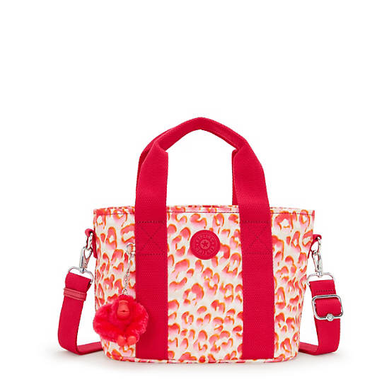 Kipling Minta Printed Shoulder Bags Pink | K-1594673