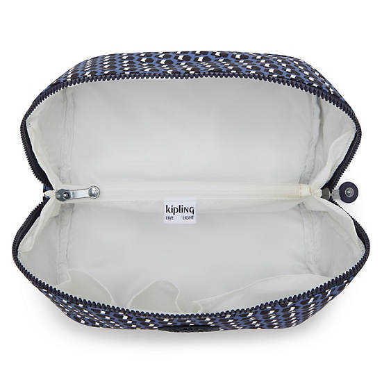 Kipling Mirko Medium Printed Toiletry Bags Blue | K-6495873