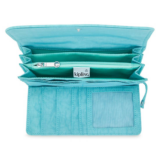 Kipling Money Land Wallet Light Turquoise | K-0731265