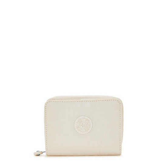 Kipling Money Love Metallic Small Wallets Beige | K-0513247