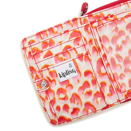 Kipling Money Love Printed Small Wallets Pink | K-5270483