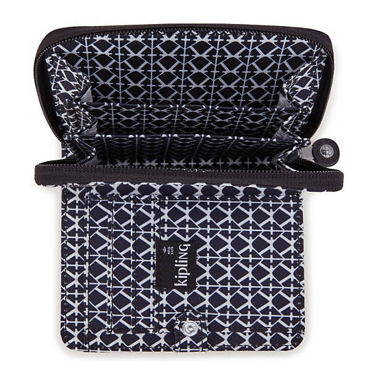 Kipling Money Love Printed Small Wallets Dark Grey | K-3628015