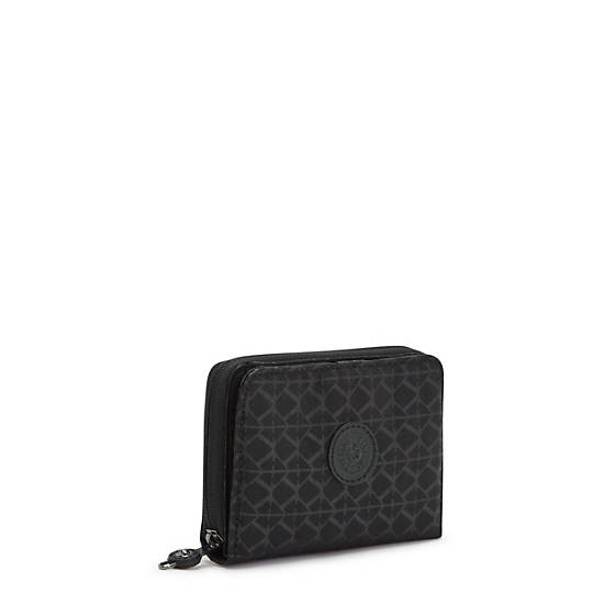 Kipling Money Love Small Printed Wallet Black | K-9341758