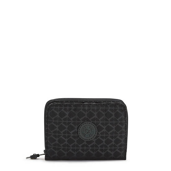 Kipling Money Love Small Printed Wallet Black | K-9341758