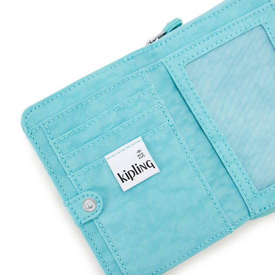 Kipling Money Love Small Wallets Light Turquoise | K-0386527