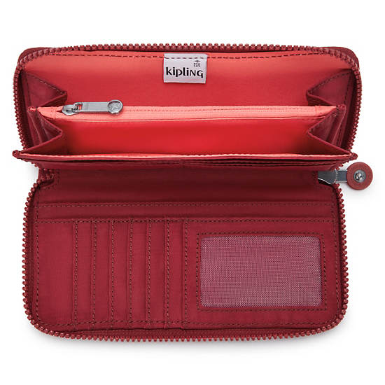 Kipling Money World Wallet Red | K-7361820