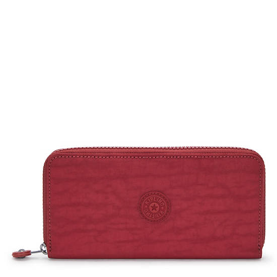 Kipling Money World Wallet Red | K-7361820