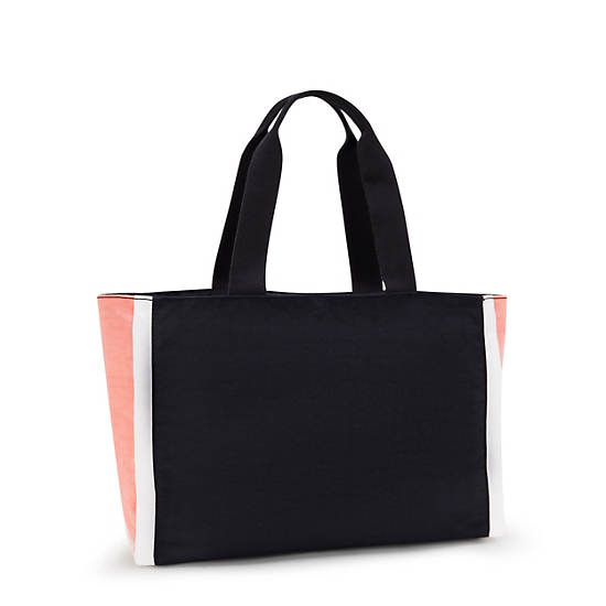 Kipling Nalo Tote Bags Black | K-4561930