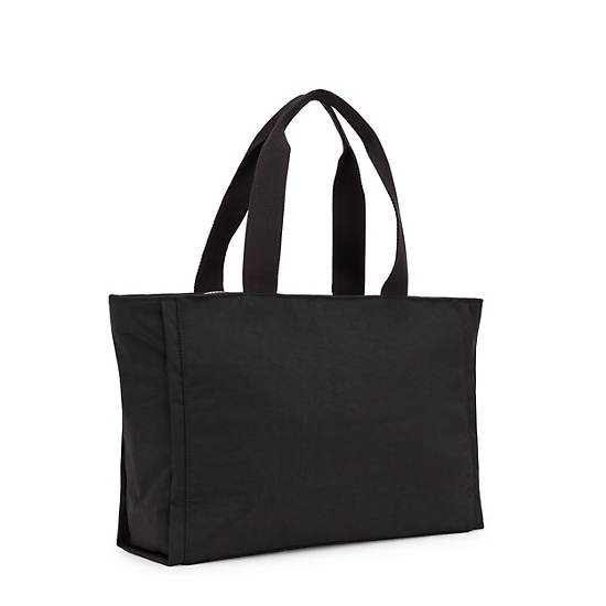 Kipling Nalo Tote Bags Black | K-4926807