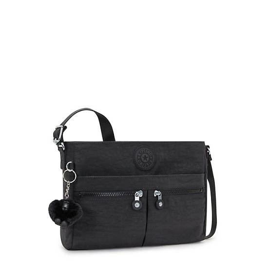 Kipling New Angie Crossbody Bags Black | K-3906124