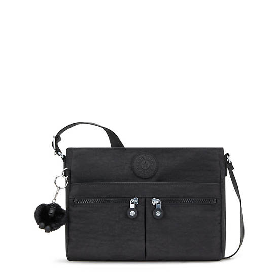 Kipling New Angie Crossbody Bags Black | K-3906124