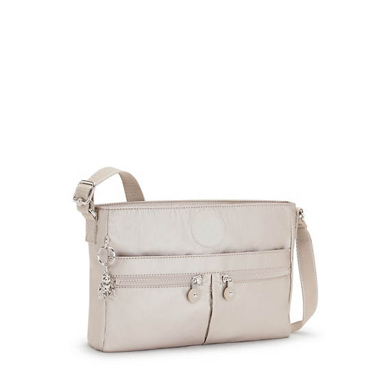 Kipling New Angie Metallic Purses Metal | K-4719502