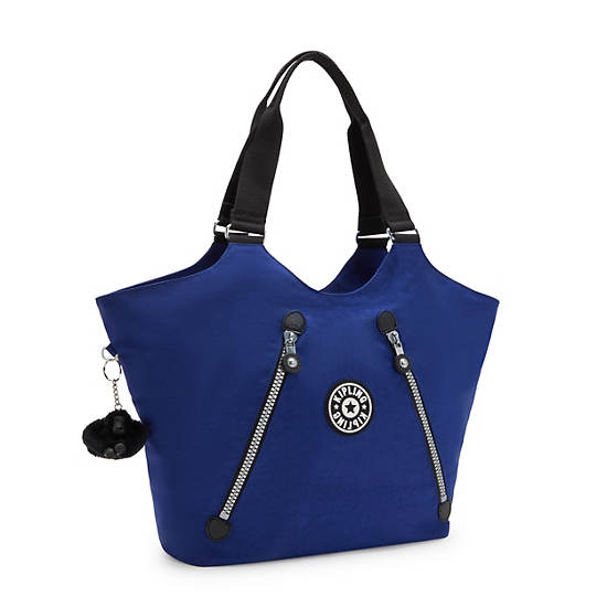 Kipling New Cicely Tote Bags Navy | K-2387509