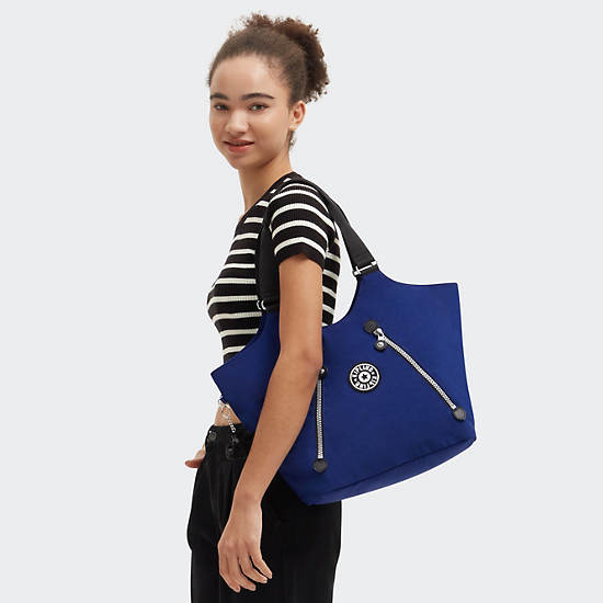 Kipling New Cicely Tote Bags Navy | K-2387509