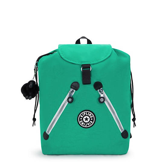 Kipling New Fundamental Large Backpack Green | K-3968170