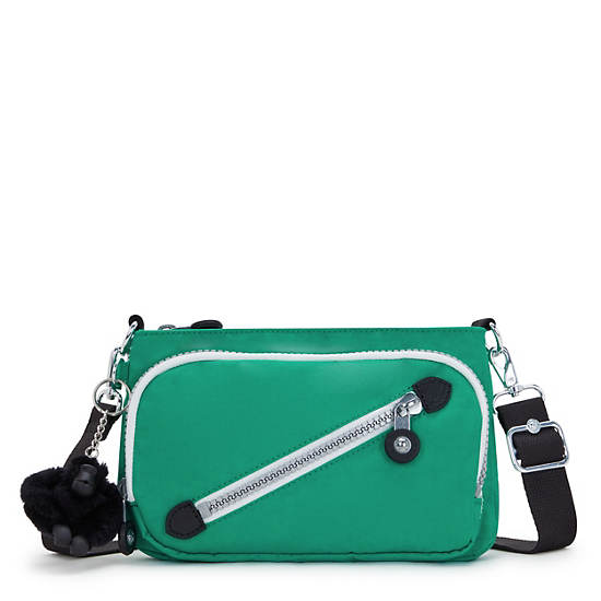 Kipling New Milos Shoulder Bags Green | K-6581742