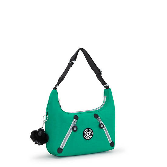 Kipling Nikki Shoulder Bags Green | K-8349150