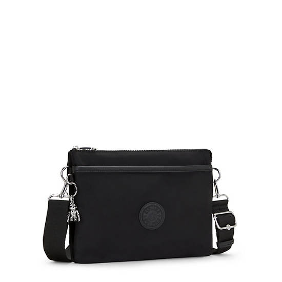 Kipling Riri Large Crossbody Bags Black | K-6721493