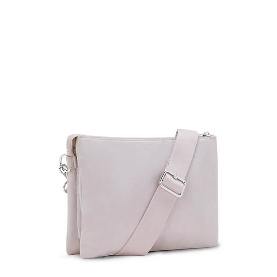 Kipling Riri Large Crossbody Bags Silver | K-9674152