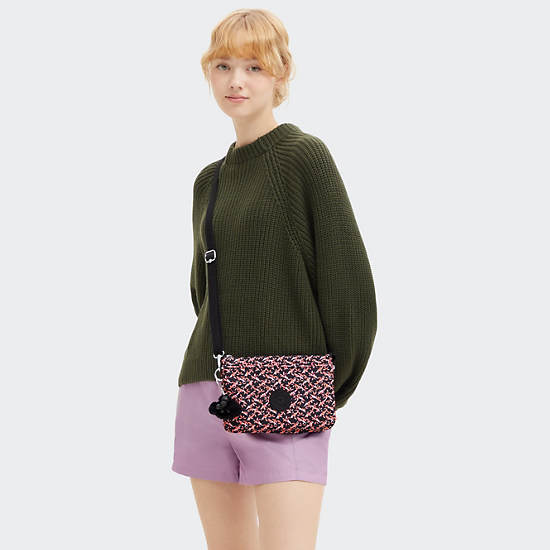 Kipling Riri Printed Crossbody Bags Multicolor | K-1243987