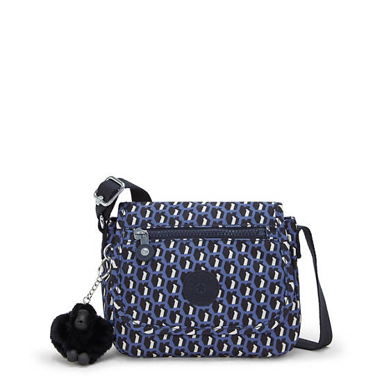 Kipling Sabian Printed Mini Bag Blue | K-3520819