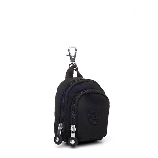 Kipling Seoul Mini Printed Keychains Black | K-7964583