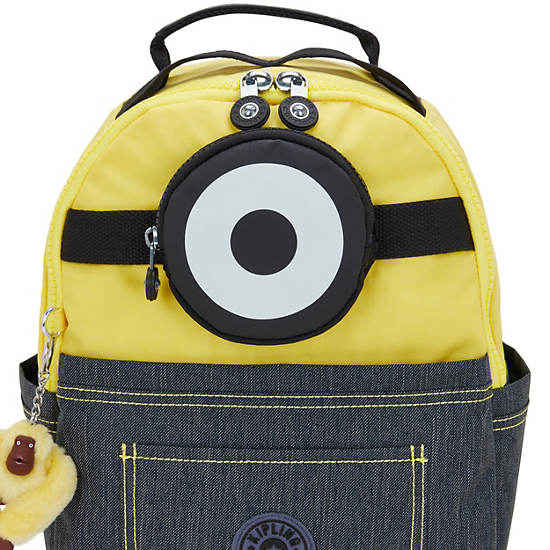 Kipling Seoul Small Minions Tablet Backpack Yellow / Black | K-6731408