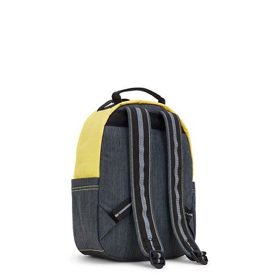 Kipling Seoul Small Minions Tablet Backpack Yellow / Black | K-6731408