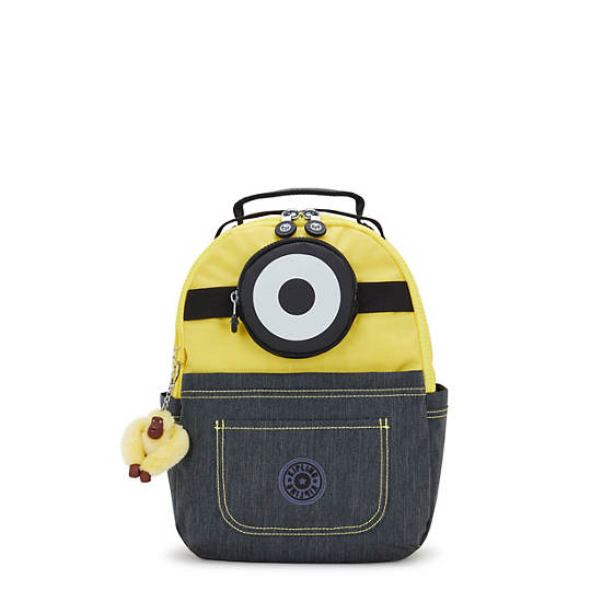 Kipling Seoul Small Minions Tablet Backpack Yellow / Black | K-6731408