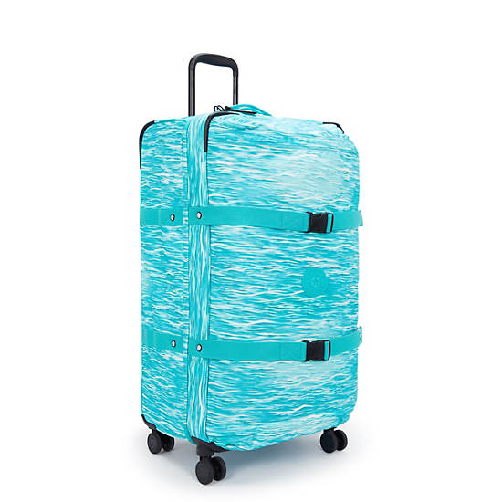 Kipling Spontaneous Large Printed Luggage Light Turquoise | K-2683074