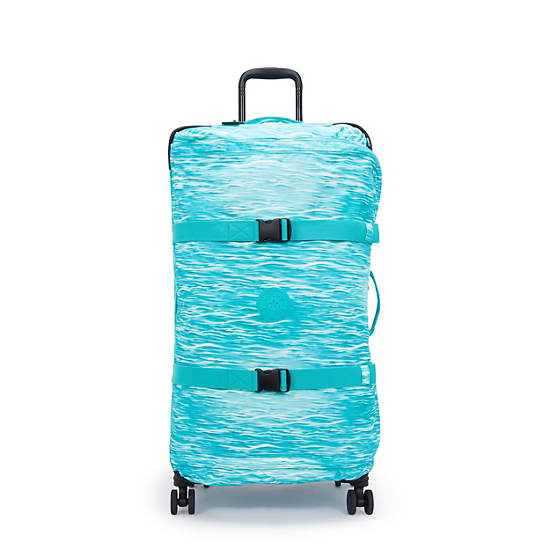 Kipling Spontaneous Large Printed Luggage Light Turquoise | K-2683074